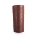 Medieval retro leather bracer for men with embossed pattern, punk style arm guard detail. - AD304 Style / Brown Embossed