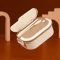 Simpatica schiscetta bento in acciaio inox 304 con scomparti, posate e borsa termica. - Senza Motivo 2 Scomparti + Posate + Borsa Termica