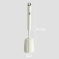 Langer Griff Schwamm Tassenbürste weiße Flaschenreinigungsbürste für Küche 27.5cm - Weiß