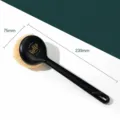 Long handle cleaning brush with scrub ball, household kitchen dishwashing tool, 230mm length. - Black Long Handle (Includes 1 Ball)