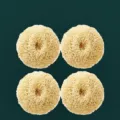 4-pack yellow nano cleaning ball replacements, kitchen dishwashing sponge scrubbers for pots. - 4 Pieces/Pack / 4 Nano Cleaning Balls Replacement Pack (4 Pieces)