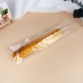 Langer transparenter matter Beutel für Bäckerei, Kekse, süßes Gebäck und Leckereien. - 100 Stück/Packung (12.5x39cm)
