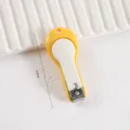 Comodo tagliaunghie portatile color macaron con lama affilata e design compatto per la cura. - Tagliaunghie Singolo (Sfuso) / Giallo (Blocco di Colore)