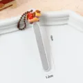 Lima per unghie portatile simpatico cavallo cartone animato con catena di perle, mini strumento. - Cavallo Petardo