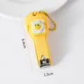 Χαριτωμένος Κίτρινος Νυχοκόπτης Toast Cartoon Shokugan Εργαλείο Μανικιούρ με Αλυσίδα - Νυχοκόπτης Τηγανητό Αυγό A / Κίτρινο