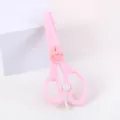 Simpatiche forbici di sicurezza per bambini rosa con delizioso coniglietto per arte. - Coniglietto Rosa / Rosa
