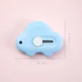 Cute mini car utility knife portable pocket box cutter student stationery paper cutting tool - OPP Bag / Blue