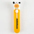 Cute cartoon yellow utility knife, portable mini box cutter with cute animal toy for student. - Long Handle Style - Sleeping Bear