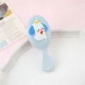 Mignonne brosse à cheveux chiot dessin animé bleu peigne de massage coussin d'air portable. - Chien