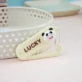 Peigne pliant mignon de dessin animé avec panda, mini peigne portable pour un usage quotidien. - Brosse à cheveux panda