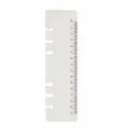 Righello divisore per raccoglitore A6 con testo TODAY e scala di 15cm per agenda. - Metro a nastro morbido in PVC / A6