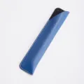 Astuccio per penne in pelle custodia protettiva per forniture ufficio e scuola stile - Blu