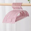 Roze antislip kledinghangers met schouderbescherming en naadloos design 20 stuks - 1 stuk / Kersenbloesem Roze
