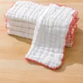 Thickened cotton kitchen cleaning dishcloth 30x30cm 3-pack absorbent wiping towel - 3-Pack 30x30cm / White