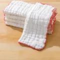 Thickened Cotton Cleaning Cloth 35x35cm 3-Pack Kitchen Dish Washing Towel Soft - 3-Pack 35x35cm / White