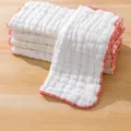 White cotton dishcloths 35x35cm 15 pack, thick absorbent kitchen cleaning towels for home use. - 15-Pack 35x35cm / White