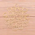 Pendentifs Lunette Coeur Acier Inoxydable Or DIY Breloques Creuses Ouvertes Bijoux - Cœur - Petit