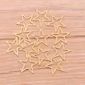 Pendentifs breloques étoile creuse en acier inoxydable doré pour fabrication de bijoux DIY - Étoile-Moyen