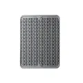 Grey Silicone Drying Mat for Countertop Kitchen Dish Drainer Mat Heat Resistant Pad - S / Gray