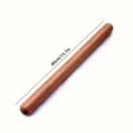 Holz Nudelholz zum Backen, Massivholz Teigroller 40cm 15.7in Kuechenhelfer fuer Teigwaren. - L / Kaffeebraun
