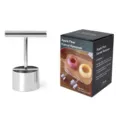 Stainless steel apple pear corer pitter tool with T-handle for fast fruit coring kitchen. - Small with Color Box
