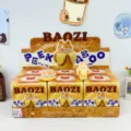 Kitchen peekaboo cute cat flocking blind box detail view, fun toy desktop ornament. - Kitchen Hide And Seek (CAT-02)