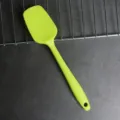 Mini espátula de silicona verde, herramienta de repostería flexible para crema, pastel y cocina. - Turquesa