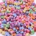 Colorful acrylic butterfly beads for DIY jewelry making and kids crafts, mixed pack. - Style 11 / 100pcs Pack