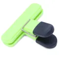 Clip di chiusura in plastica per sacchetti di snack da cucina, pinza di conservazione. - Taglia S / Verde