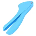 Prensa aglio manuale in plastica blu utensile cucina, schiacciaglio domestico SKU varian - Blu