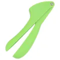 Schiacciaglio manuale in plastica verde, utile utensile da cucina resistente per uso quotidiano. - Verde