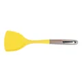 Espátula de silicona para sartenes antiadherentes, utensilio de cocina resistente para cocinar. - Espátula de Cocina / Gris Amarillo