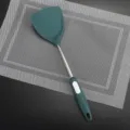 Espátula de silicona verde oscura con mango de acero inoxidable, utensilio de cocina variante. - Espátula de Cocina / Verde