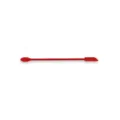 Mini spatule en silicone à double extrémité rouge pour flacons et pots de cosmétiques, pratique. - M / Rouge