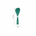 Ergonomic silicone rice paddle kitchen utensil, durable non-stick spoon for cooking and serving. - Rice Spoon