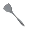 Espátula de cocina de silicona resistente al calor, utensilio gris antiadherente - Gris