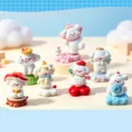 Cute puppy blind box action figure set resin cartoon desktop ornaments birthday gifts - 1128 Daydream Puppy Spinner 6pcs / Random One