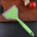 Espátula de silicona verde para cocinar nougat, utensilio de cocina resistente al calor. - Paquete de 100g / Verde