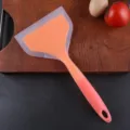 Espatula de silicona resistente al calor para sartene antiadherente utensilio cocina - Paquete de 100g / Naranja