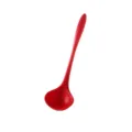 Red silicone soup ladle kitchen cooking spoon heat resistant utensil single piece - Soup Spoon / Red
