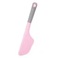 10 Pulgadas Gran Espátula de Silicona Rosa Gris Resistente Calor Herramienta para Hornear - Rosa