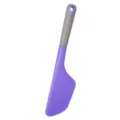 Espátula de silicona suave grande de 10 pulgadas para repostería, herramienta para crema. - Púrpura