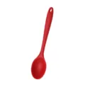 Cuchara de Silicona Roja Resistente al Calor Utensilio de Cocina Variante Roja M - Rojo