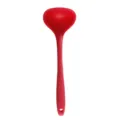 Cucharon de sopa rojo de silicona utensilio de cocina antiadherente muy resistente - Cuchara de Sopa