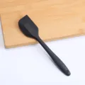Spatola in silicone nera per utensili da cucina antiaderenti con foro per appendere - Piccolo raschietto / Nero
