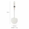 Silicone mushroom cooking spatula white kitchen utensil heat resistant non-stick 09 white - PP Bear Handle Mushroom Spatula / White