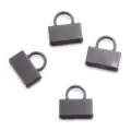 Schwarze Elektrophorese DIY Lederclip Zubehör, Metallring Anhänger Hardware, 18-24mm. - Leder Schnalle Zubehör