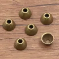 Antique bronze cone spacer beads alloy DIY jewelry making accessories components parts - 4515 Style (4515) / 6x11mm / Antique Bronze
