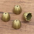 Antique bronze flower bead caps, DIY alloy spacer washers for jewelry making bracelets. - 5211 Style (5211) / 1 Piece/Pack (15x18mm) / Antique Bronze