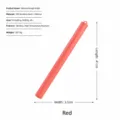 Silikon Teigroller Antihaftbeschichtung Nudelholz 41cm Backzubehör für Küche Pizza Teig - Rot